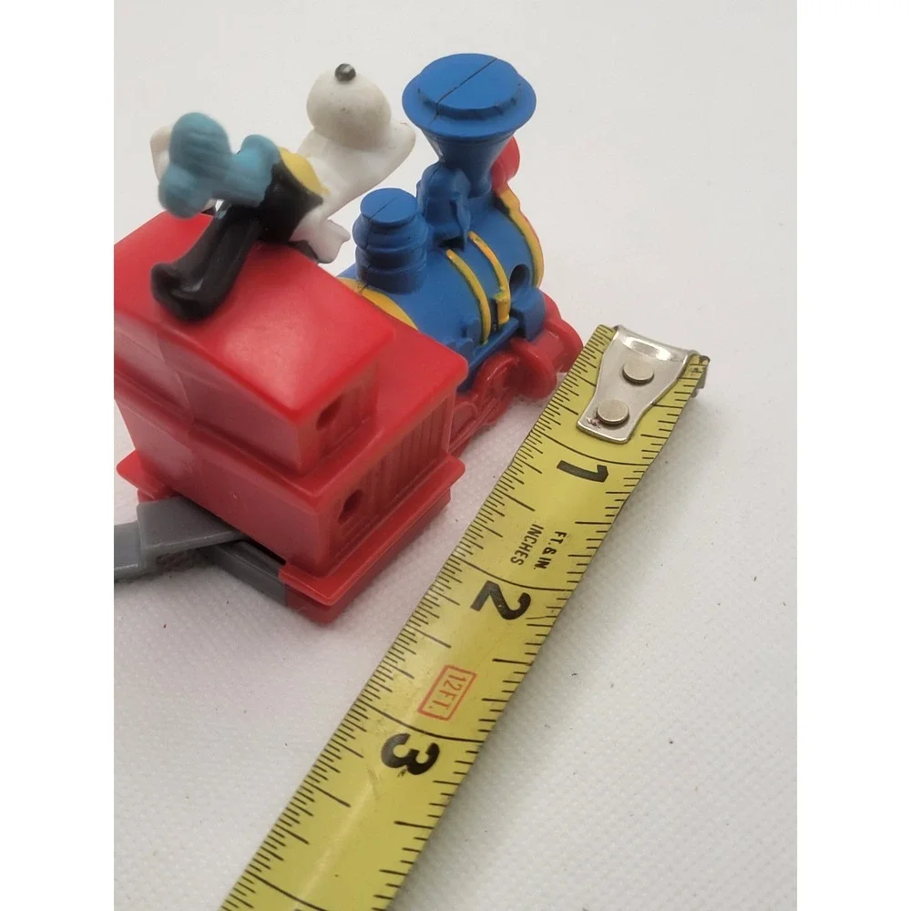 Disney Goofy Mickey & Minnies Runaway Railway Train McDonalds Toy 2020 Red Blue